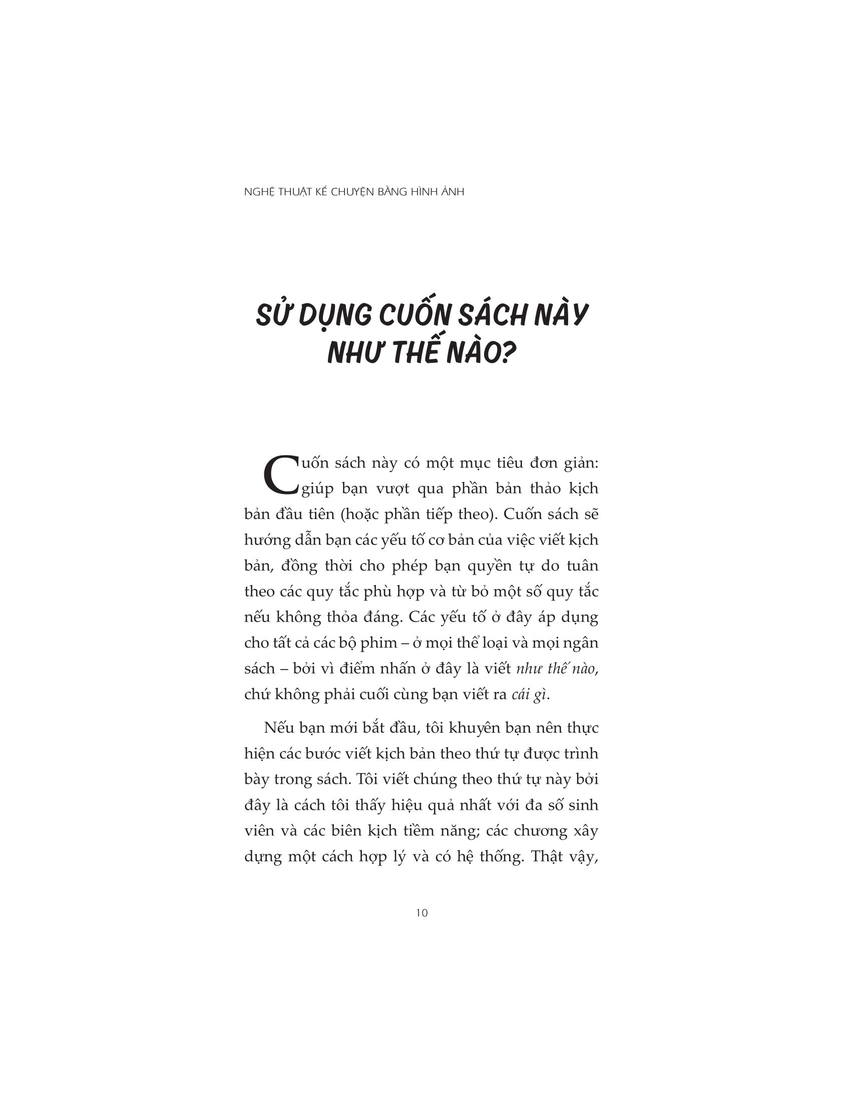 nghệ thuật kể chuyện bằng hình ảnh