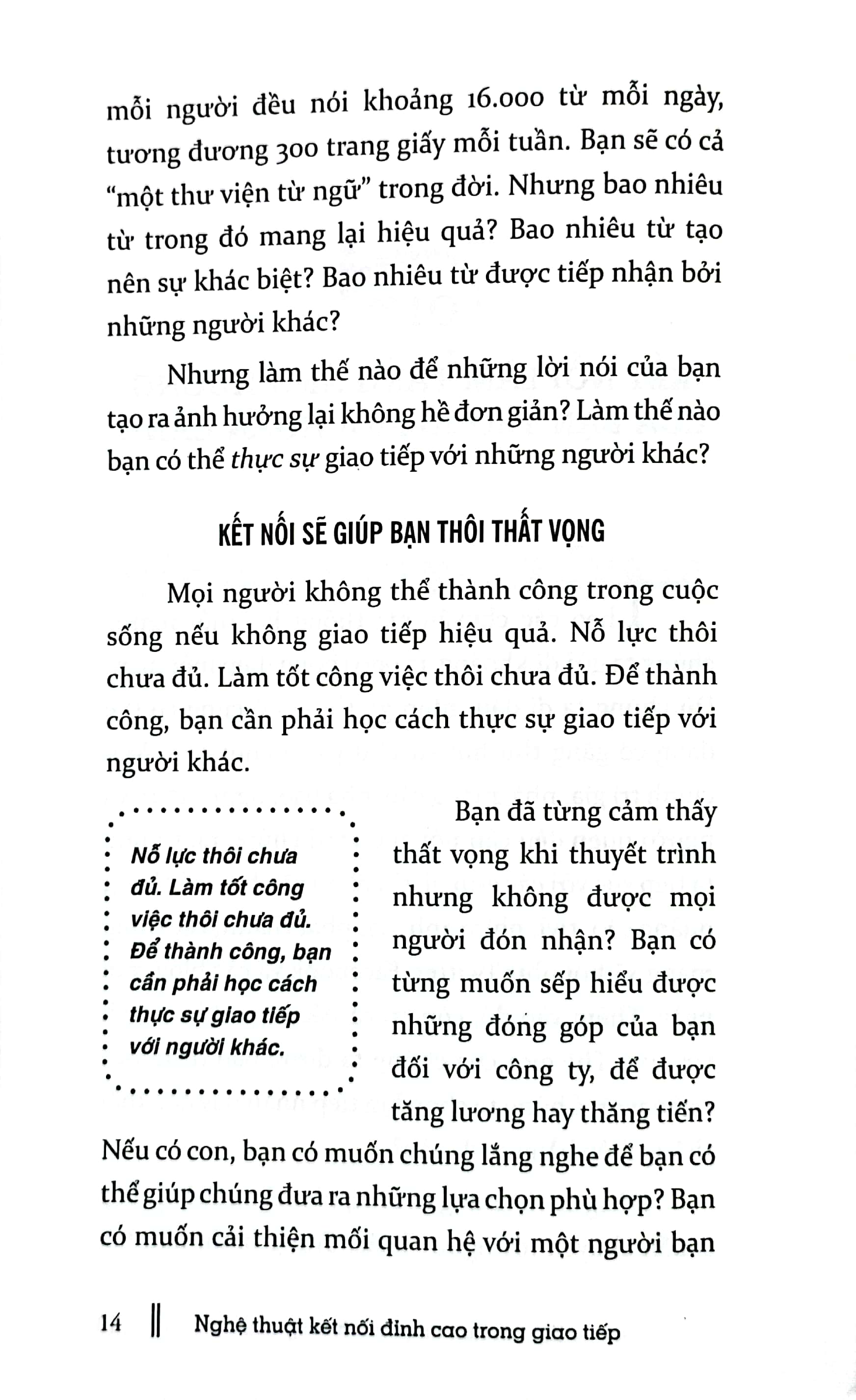 Nghe Thuat Ket Noi Dinh Cao Trong Giao Tiep