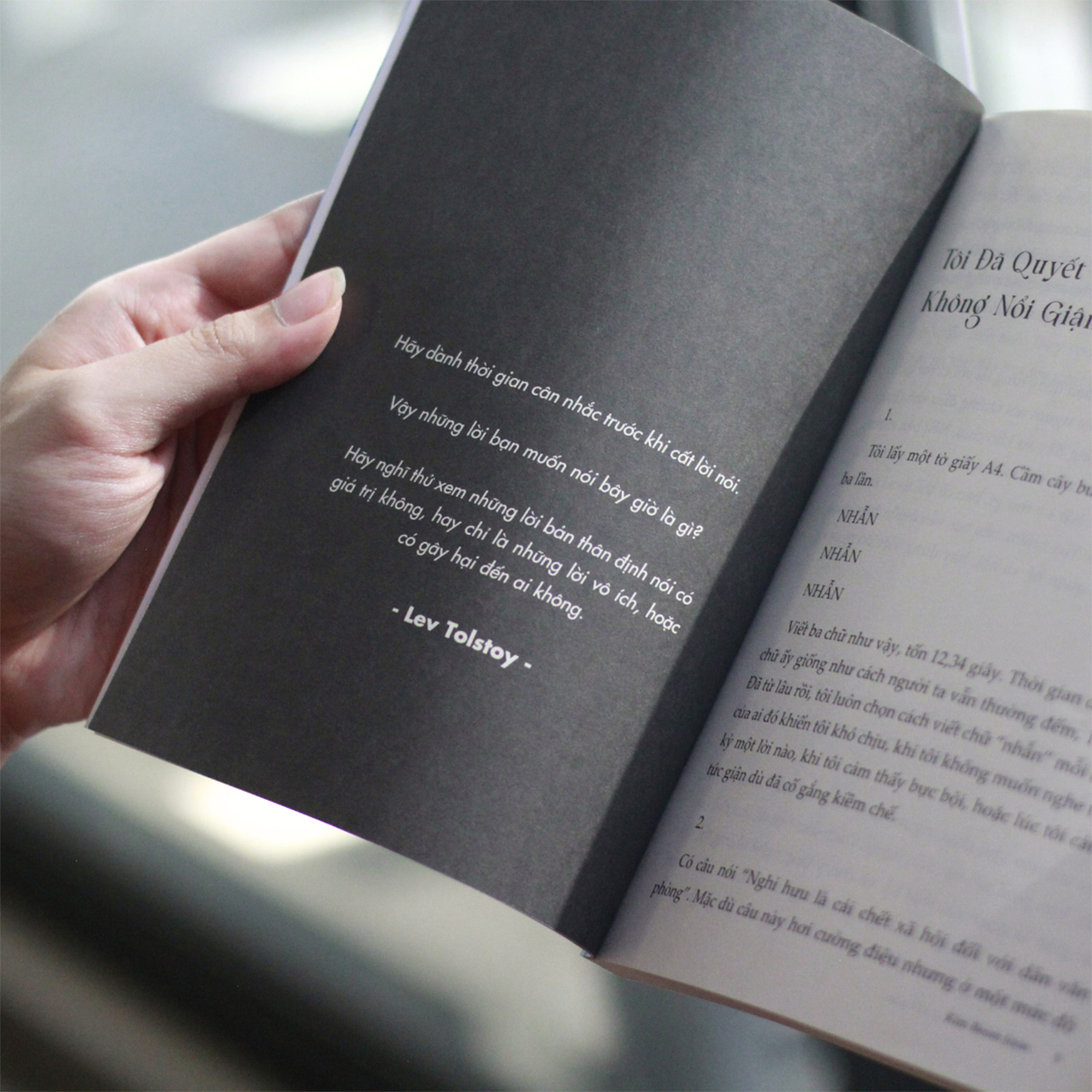 nghệ thuật không nổi giận