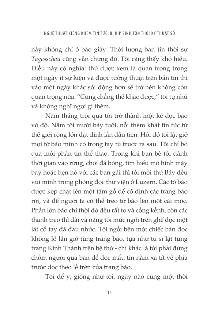 nghệ thuật kiêng khen tin tức - bí kíp sinh tồn thời kỹ thuật số