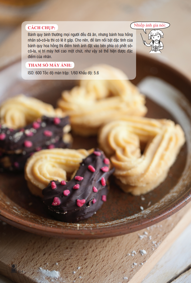 nghệ thuật làm bánh và chụp ảnh