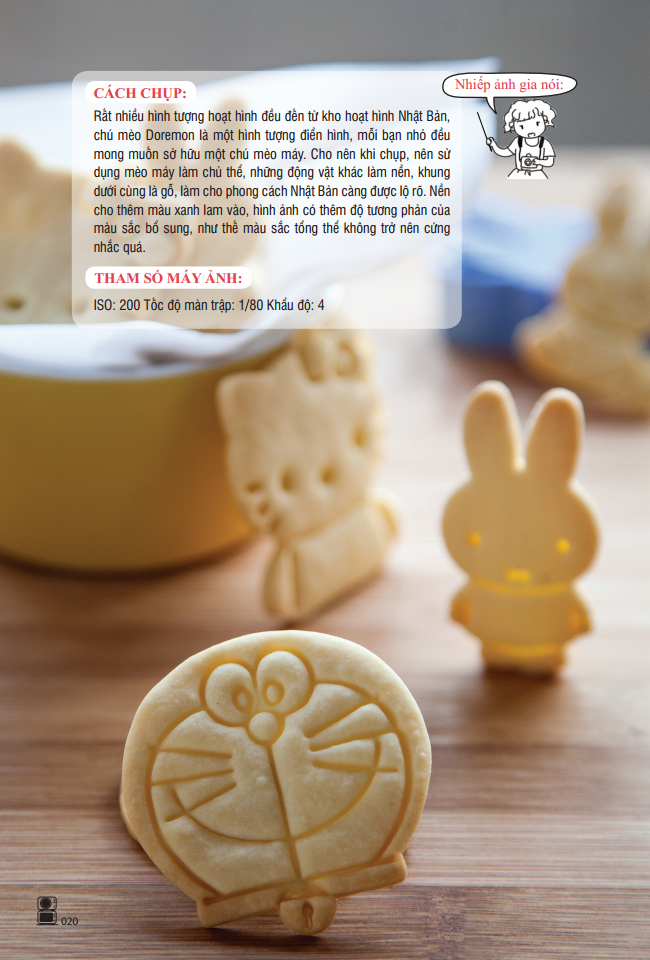 nghệ thuật làm bánh và chụp ảnh