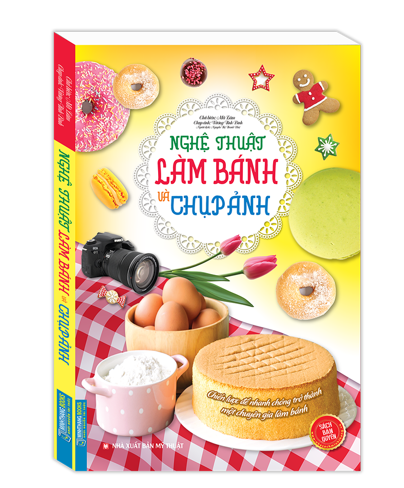 nghệ thuật làm bánh và chụp ảnh