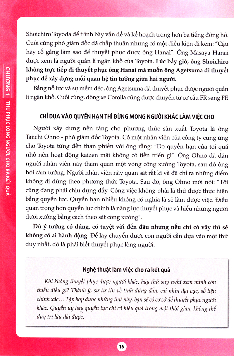 Nghe Thuat Lam Viec Cho Ra Ket Qua Cua Toyota (Tai Ban 2018)