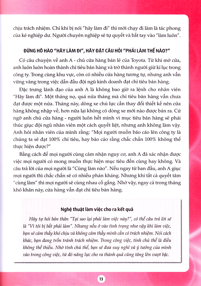 Nghe Thuat Lam Viec Cho Ra Ket Qua Cua Toyota (Tai Ban 2018)