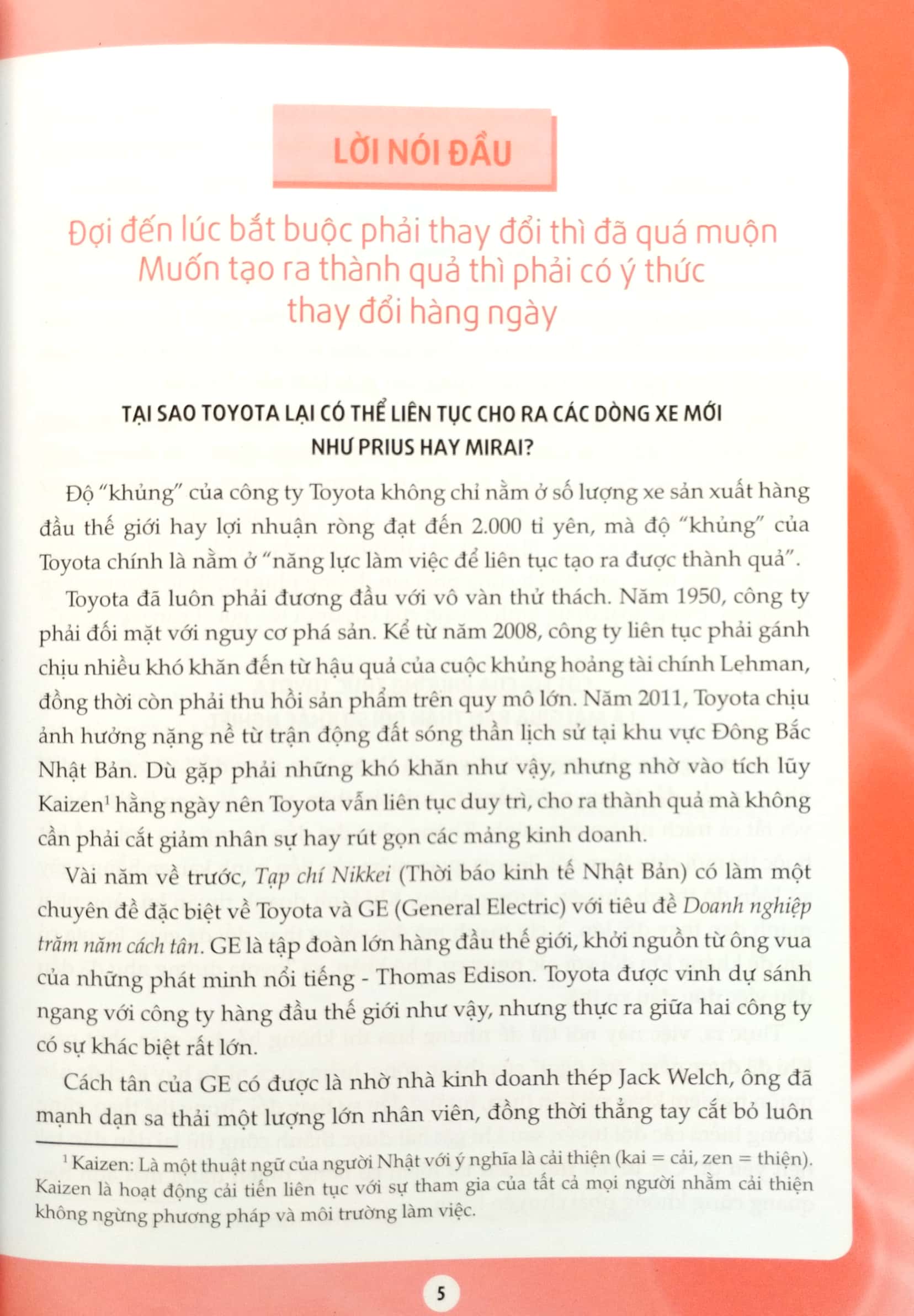 nghệ thuật làm việc cho ra kết quả của toyota (tái bản 2021)