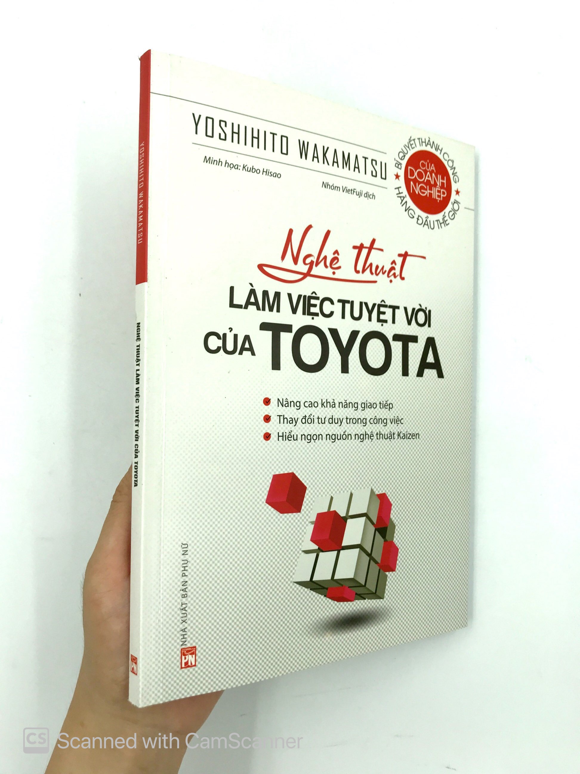 nghệ thuật làm việc tuyệt vời của toyota (tái bản 2018)