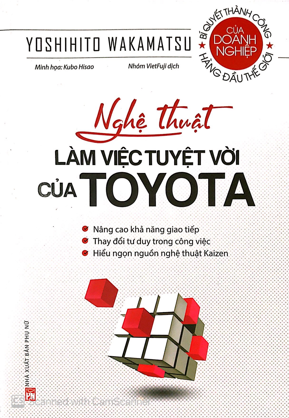 nghệ thuật làm việc tuyệt vời của toyota (tái bản 2018)