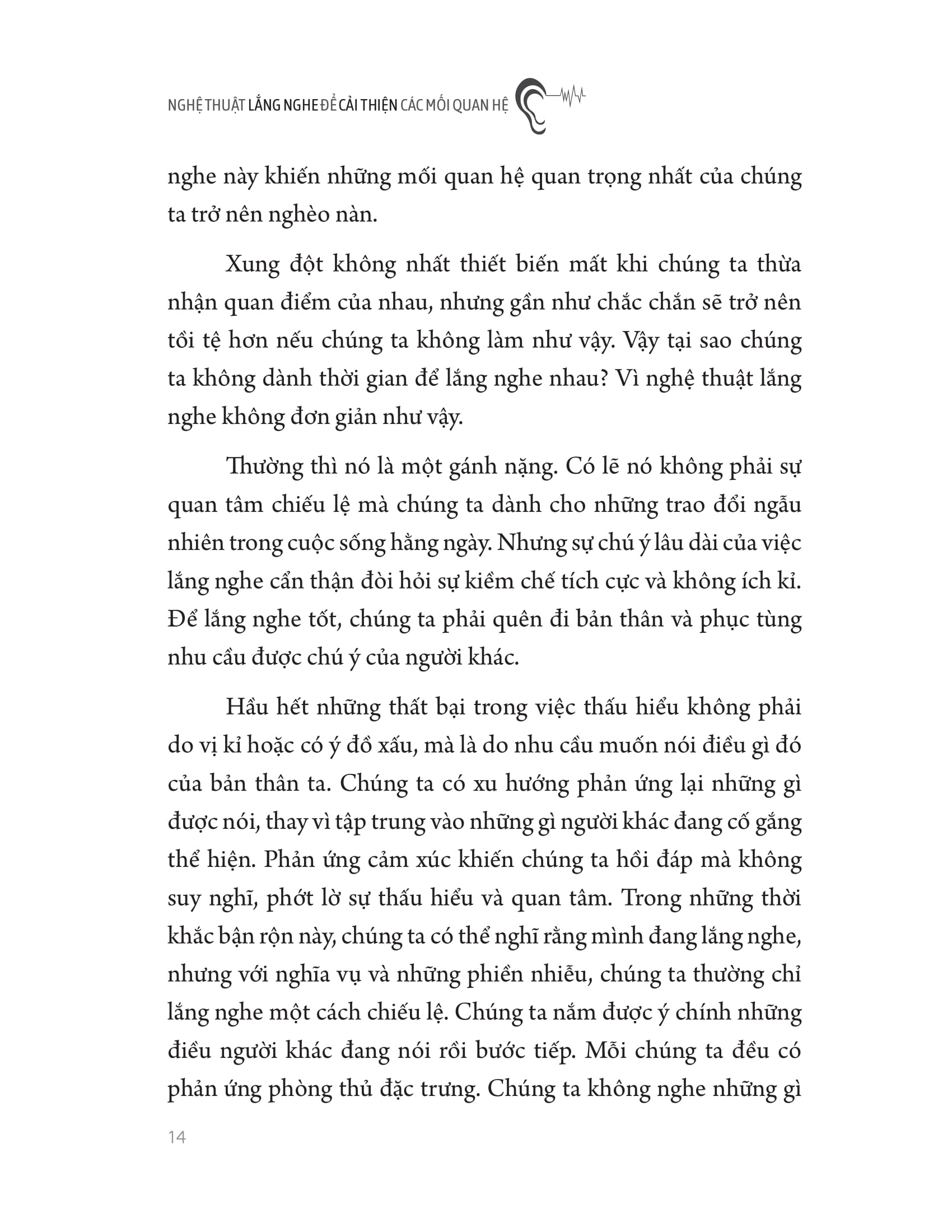 nghệ thuật lắng nghe để cải thiện các mối quan hệ