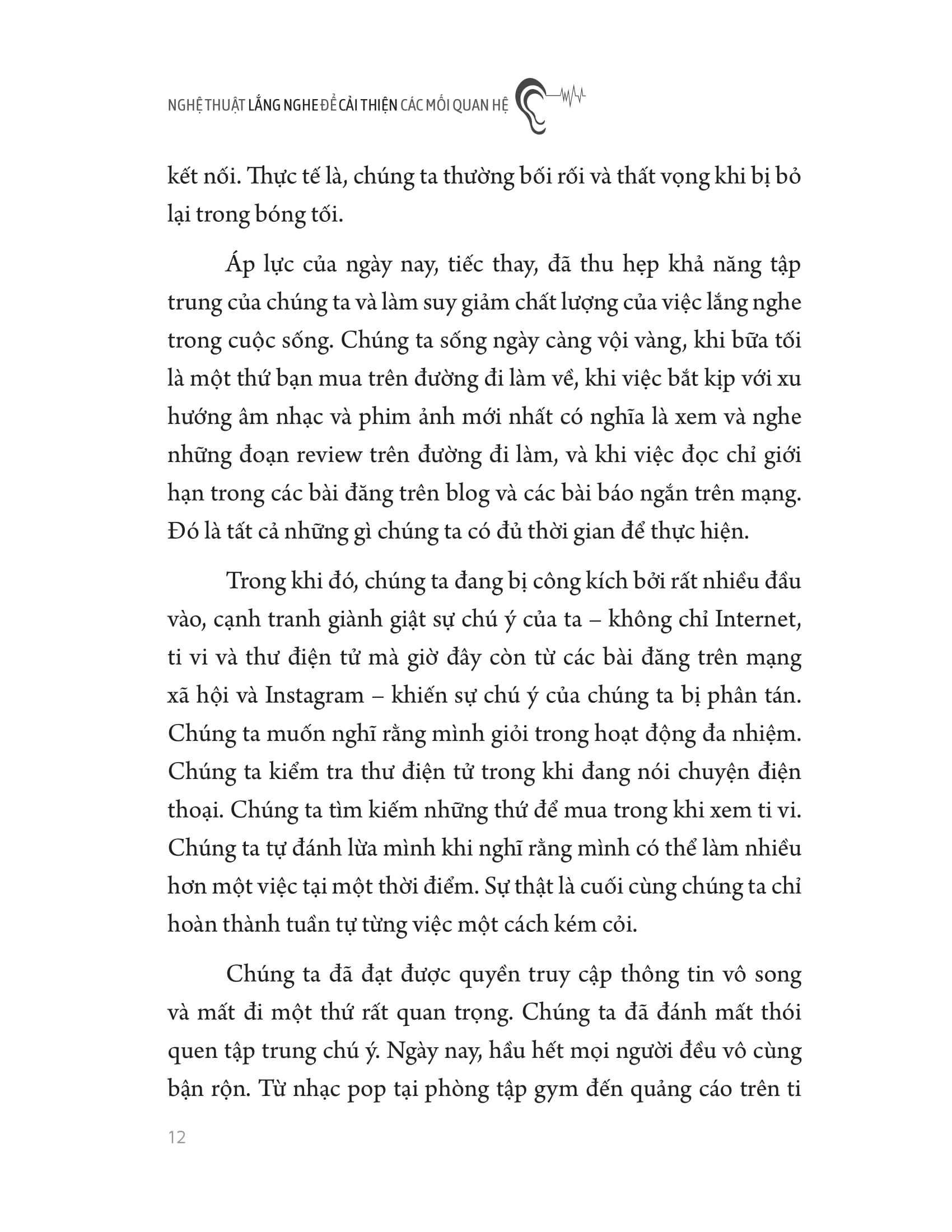 nghệ thuật lắng nghe để cải thiện các mối quan hệ