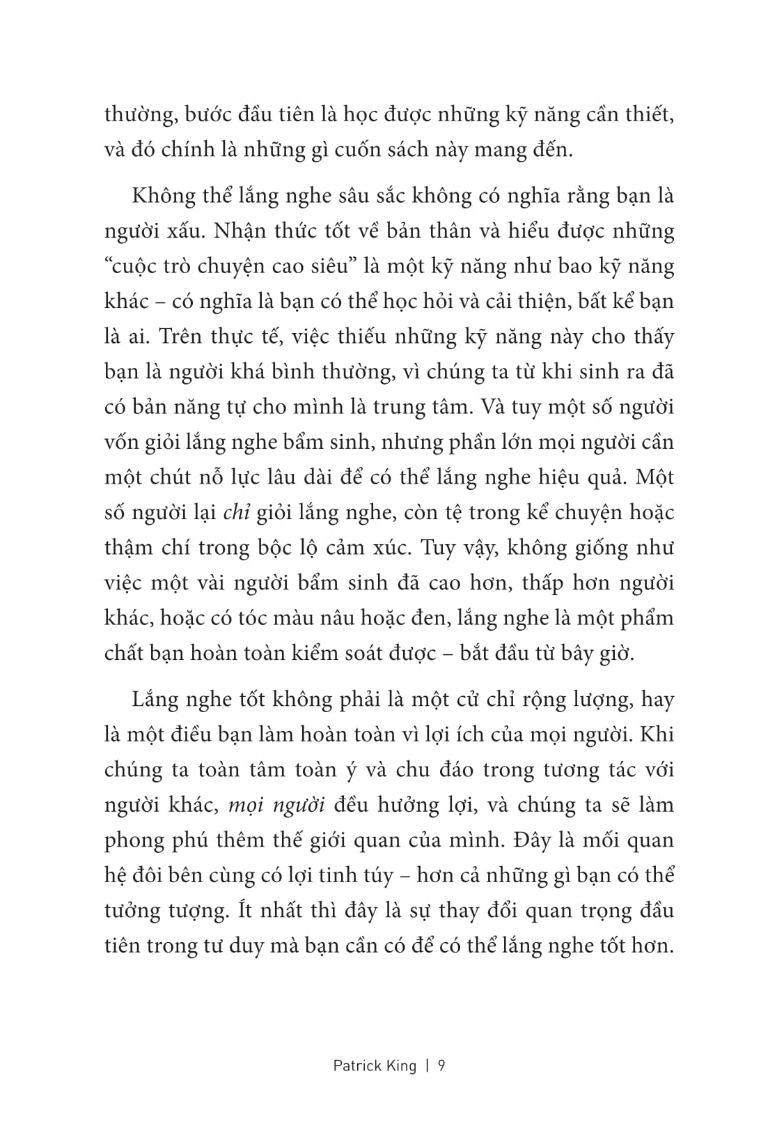 Nghe Thuat Lang Nghe - Thuc Hanh Thau Cam - Xay Dung Long Tin - Tao Ra Ket Noi Sau Sac