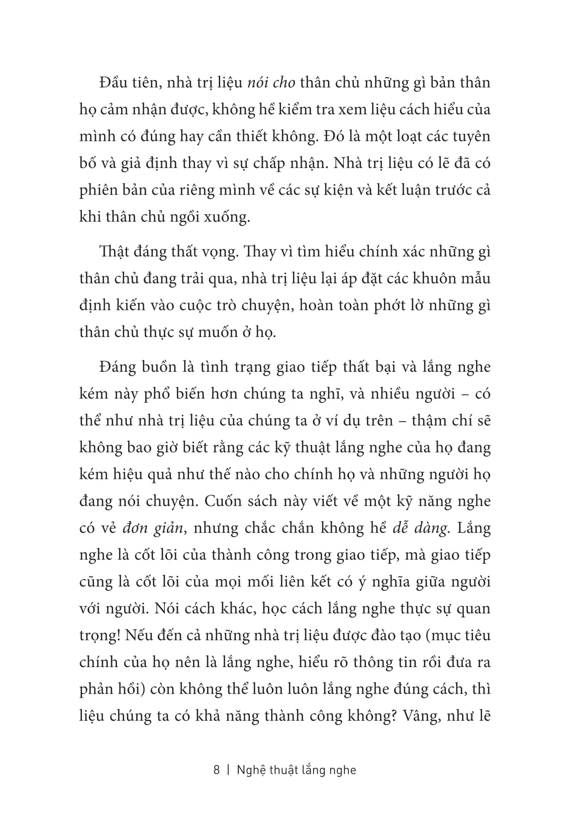 Nghe Thuat Lang Nghe - Thuc Hanh Thau Cam - Xay Dung Long Tin - Tao Ra Ket Noi Sau Sac