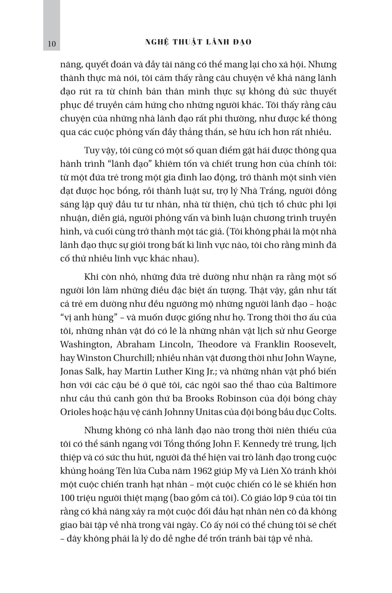 nghệ thuật lãnh đạo - chân dung những ceo, nhà sáng lập và những người thay đổi cuộc chơi vĩ đại nhất thế giới