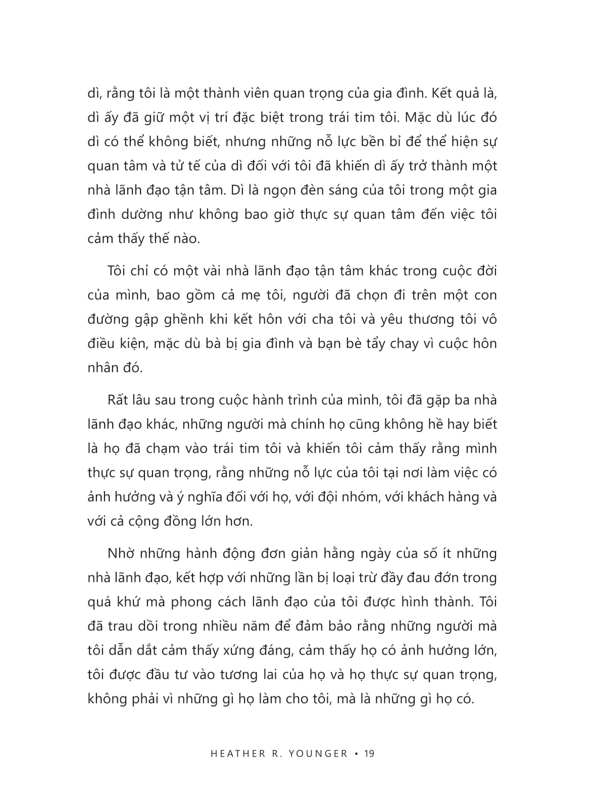 nghệ thuật lãnh đạo tận tâm