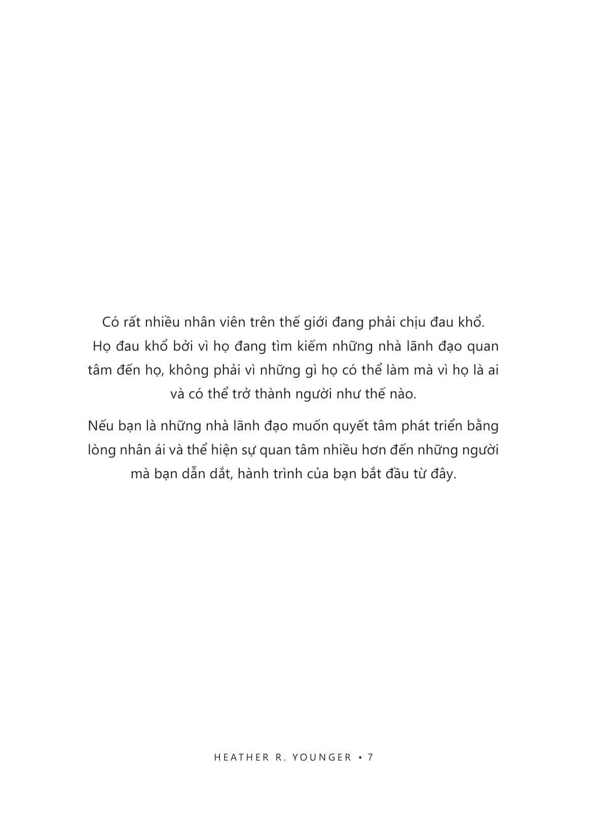 nghệ thuật lãnh đạo tận tâm