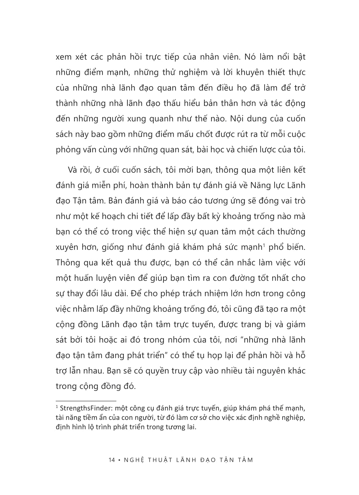 nghệ thuật lãnh đạo tận tâm