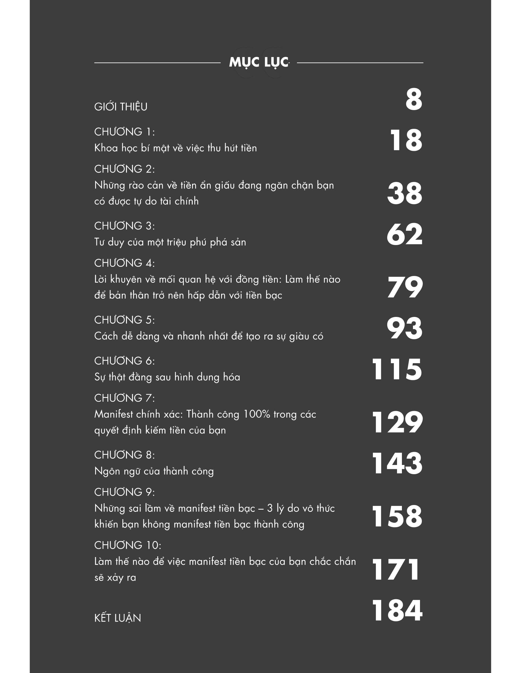 nghệ thuật manifest tiền bạc - 15 phương pháp thu hút sự giàu có, thành công và thịnh vượng