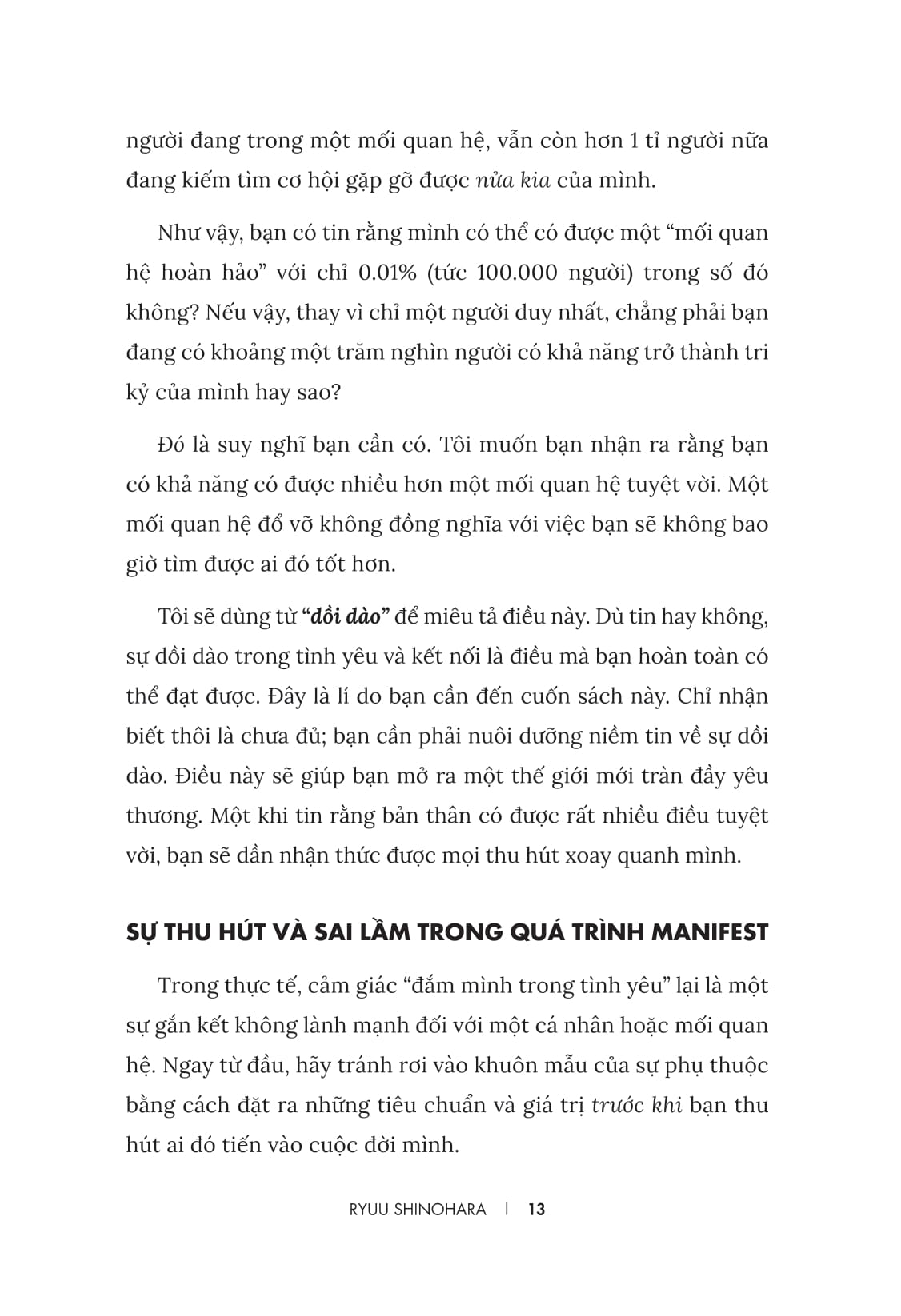 nghệ thuật manifest tình yêu - 15 kỹ thuật đỉnh cao thu hút, tạo dựng và duy trì mối quan hệ lý tưởng