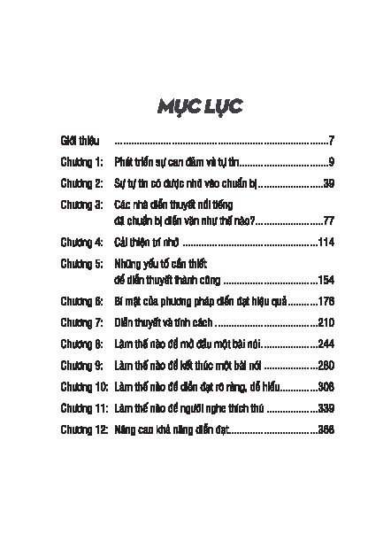 nghệ thuật nói trước công chúng - bản bỏ túi