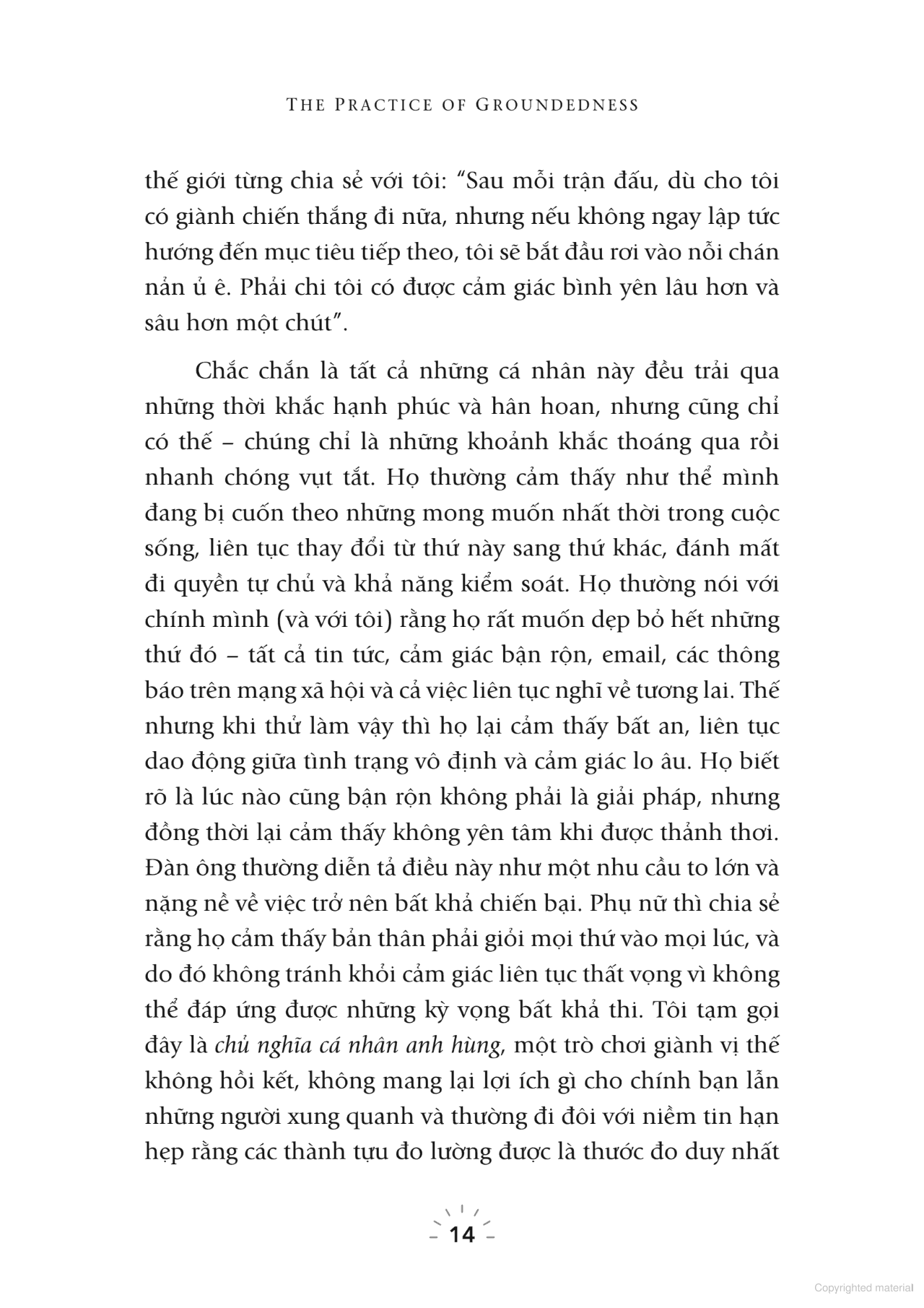 nghệ thuật sống vững vàng