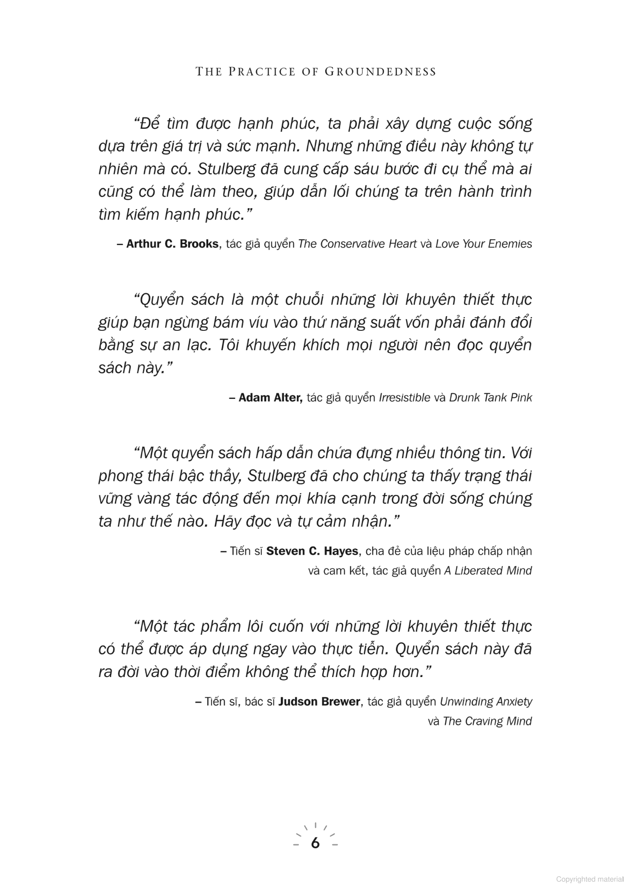 nghệ thuật sống vững vàng