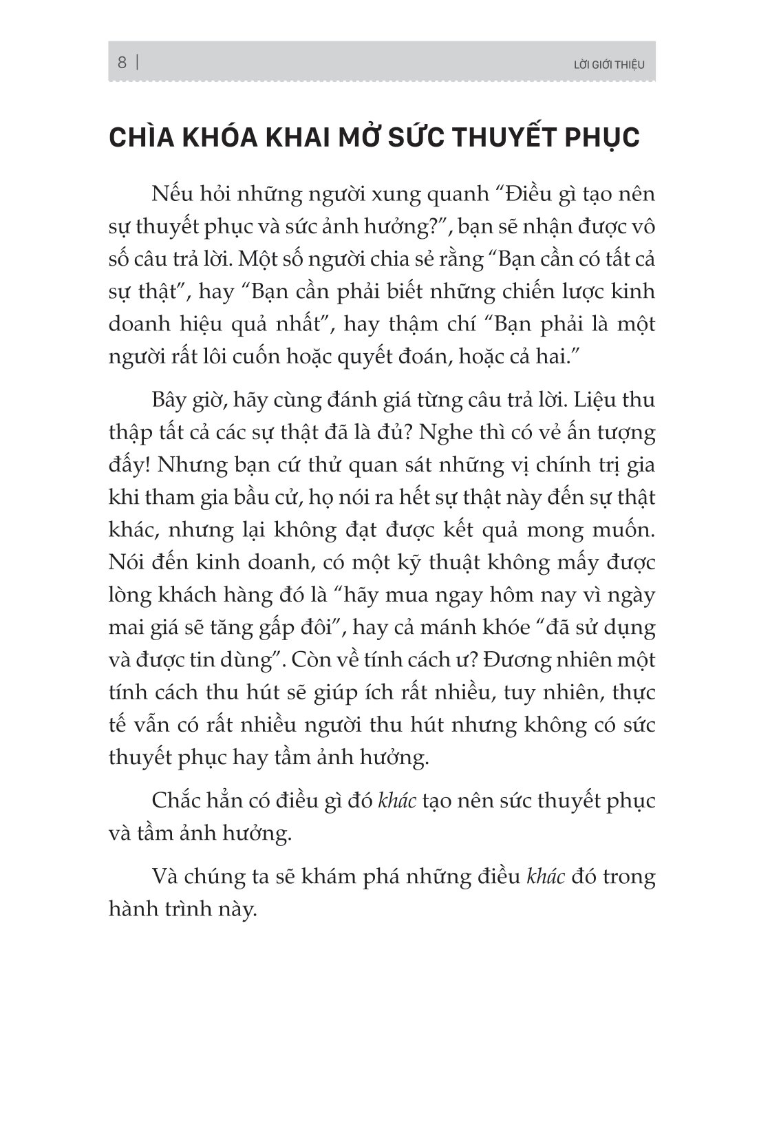 nghệ thuật tạo sức ảnh hưởng