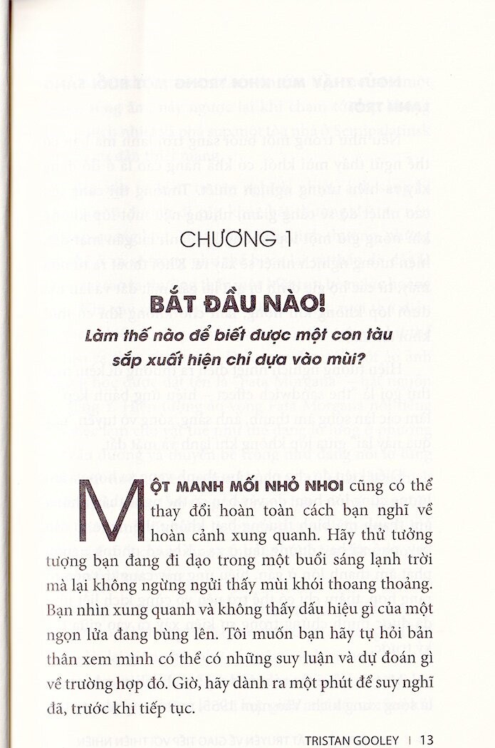 nghệ thuật thất truyền về giao tiếp với thiên nhiên