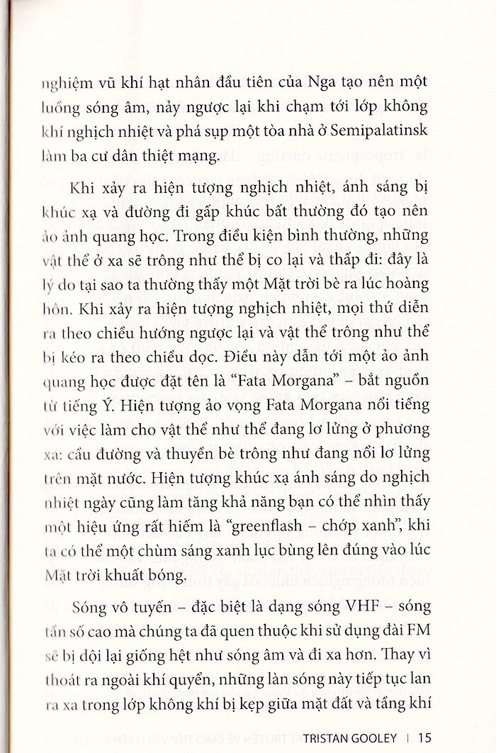 nghệ thuật thất truyền về giao tiếp với thiên nhiên