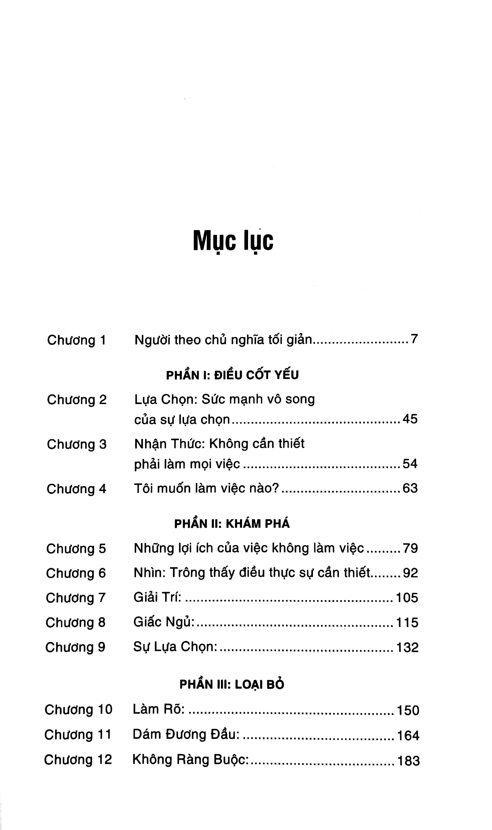 nghệ thuật theo đuổi sự tối giản (tái bản 2023)