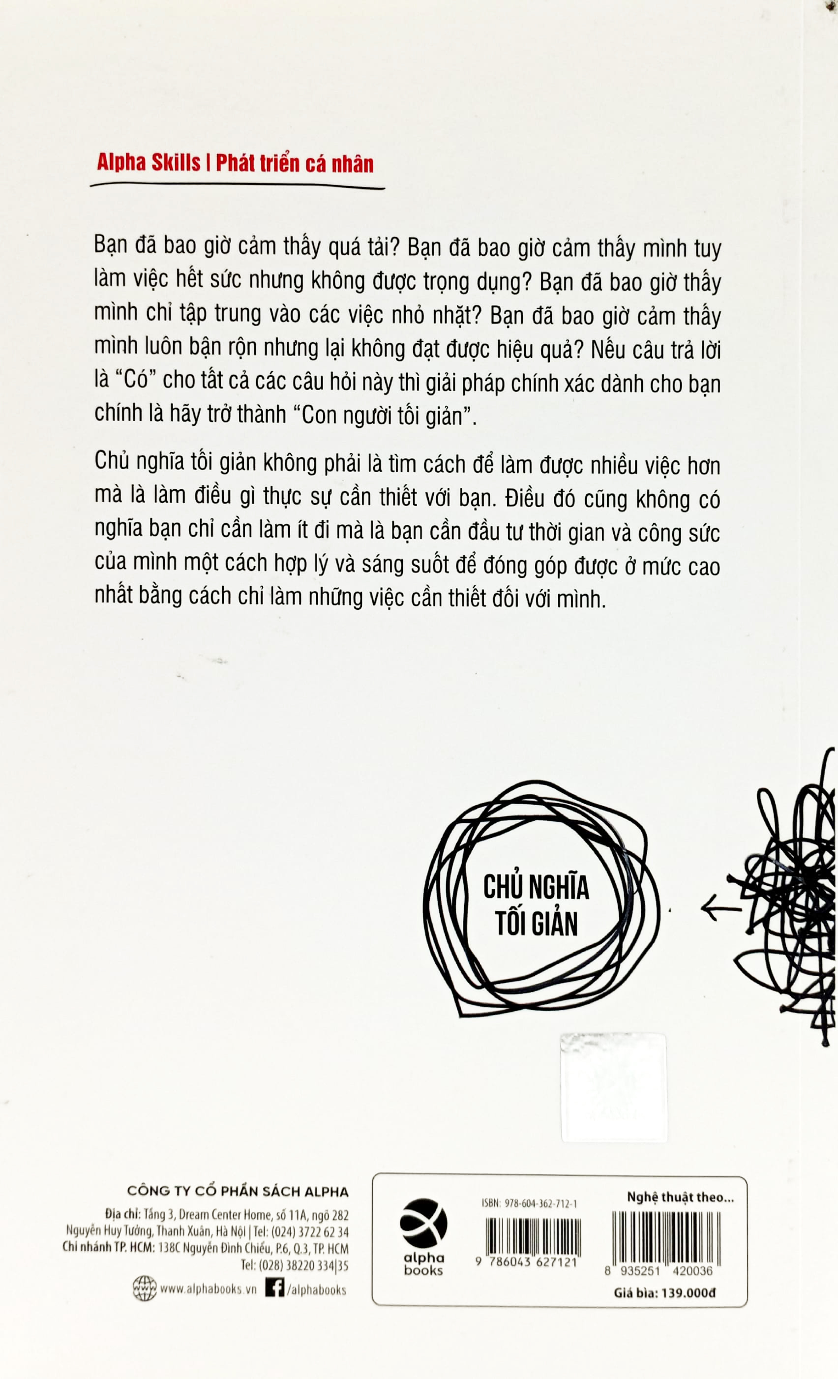 nghệ thuật theo đuổi sự tối giản (tái bản 2023)