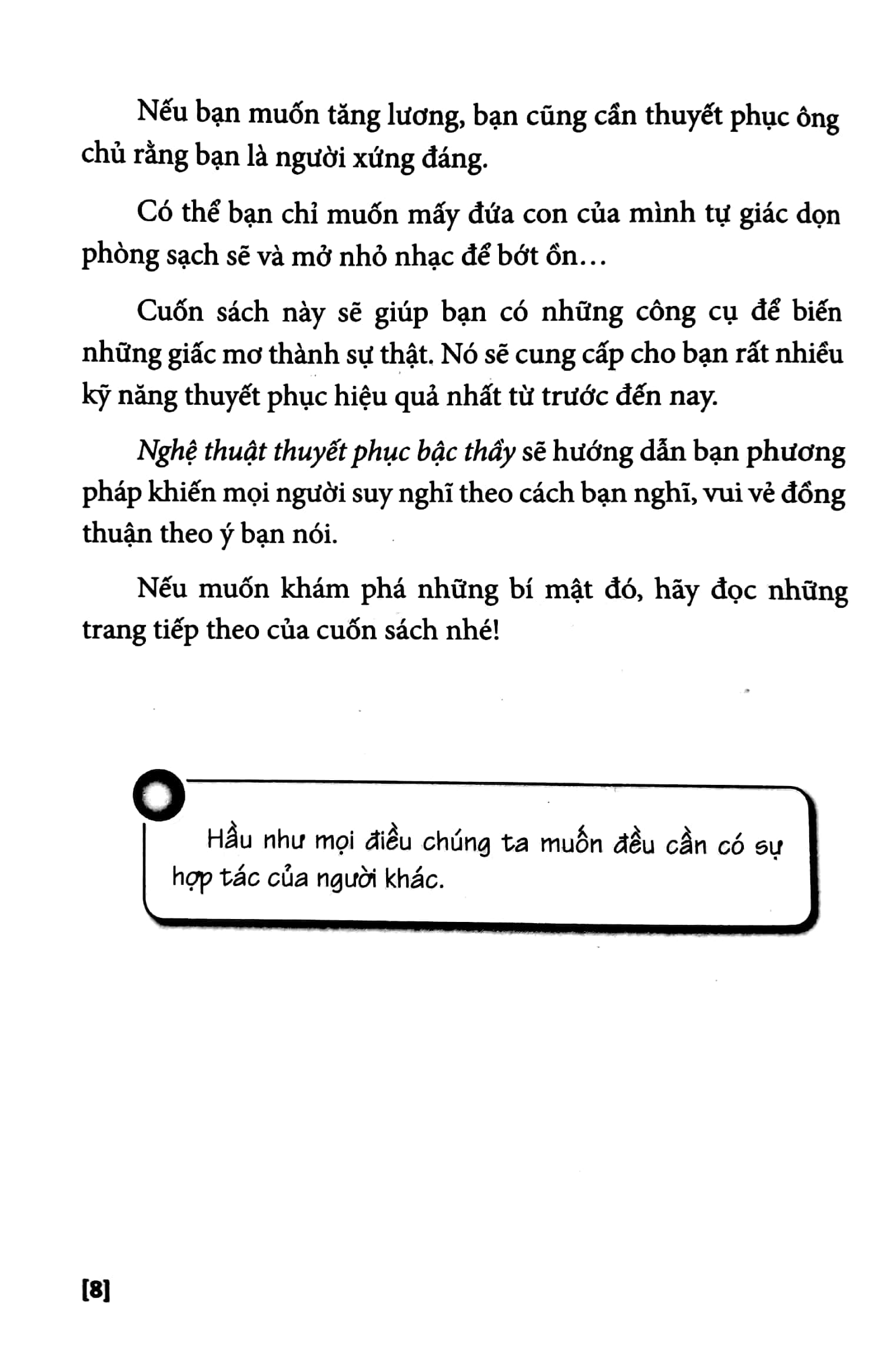 nghệ thuật thuyết phục bậc thầy