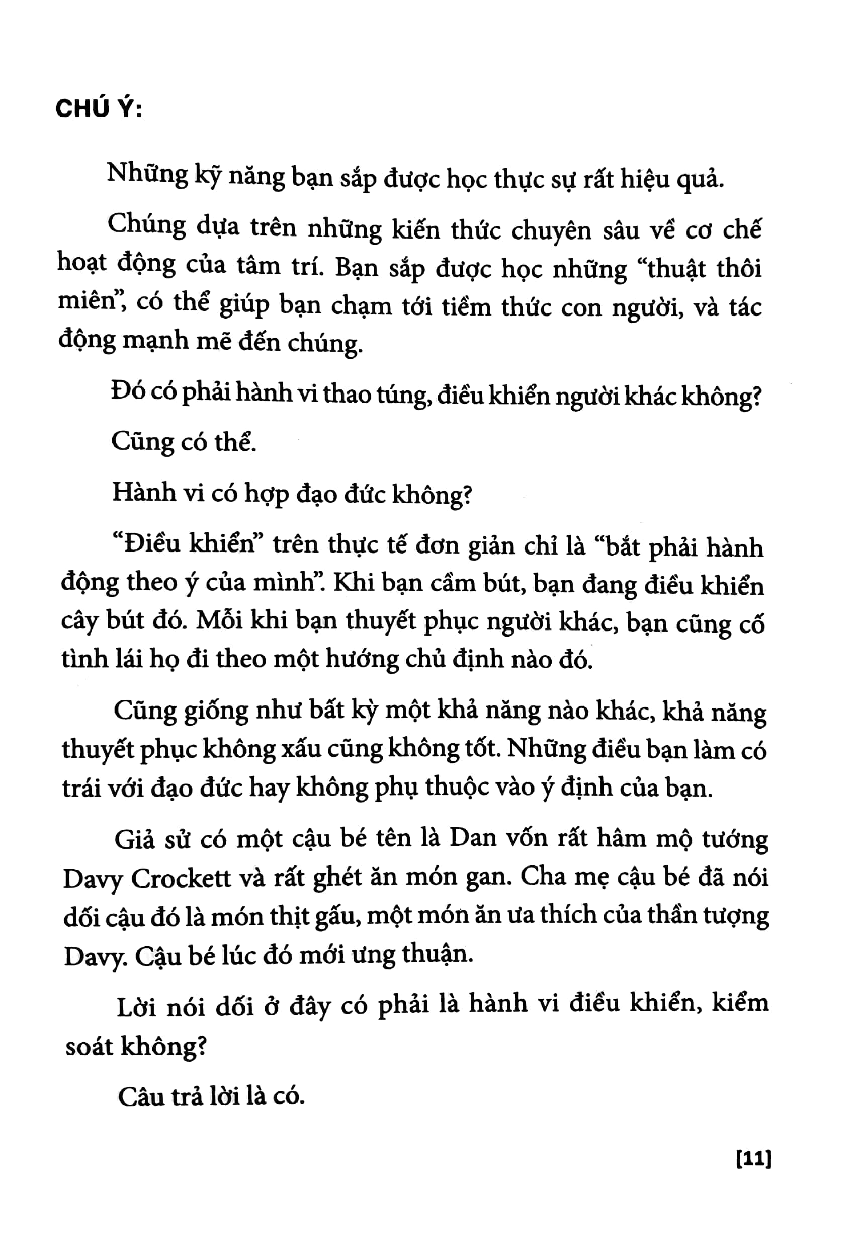 nghệ thuật thuyết phục bậc thầy