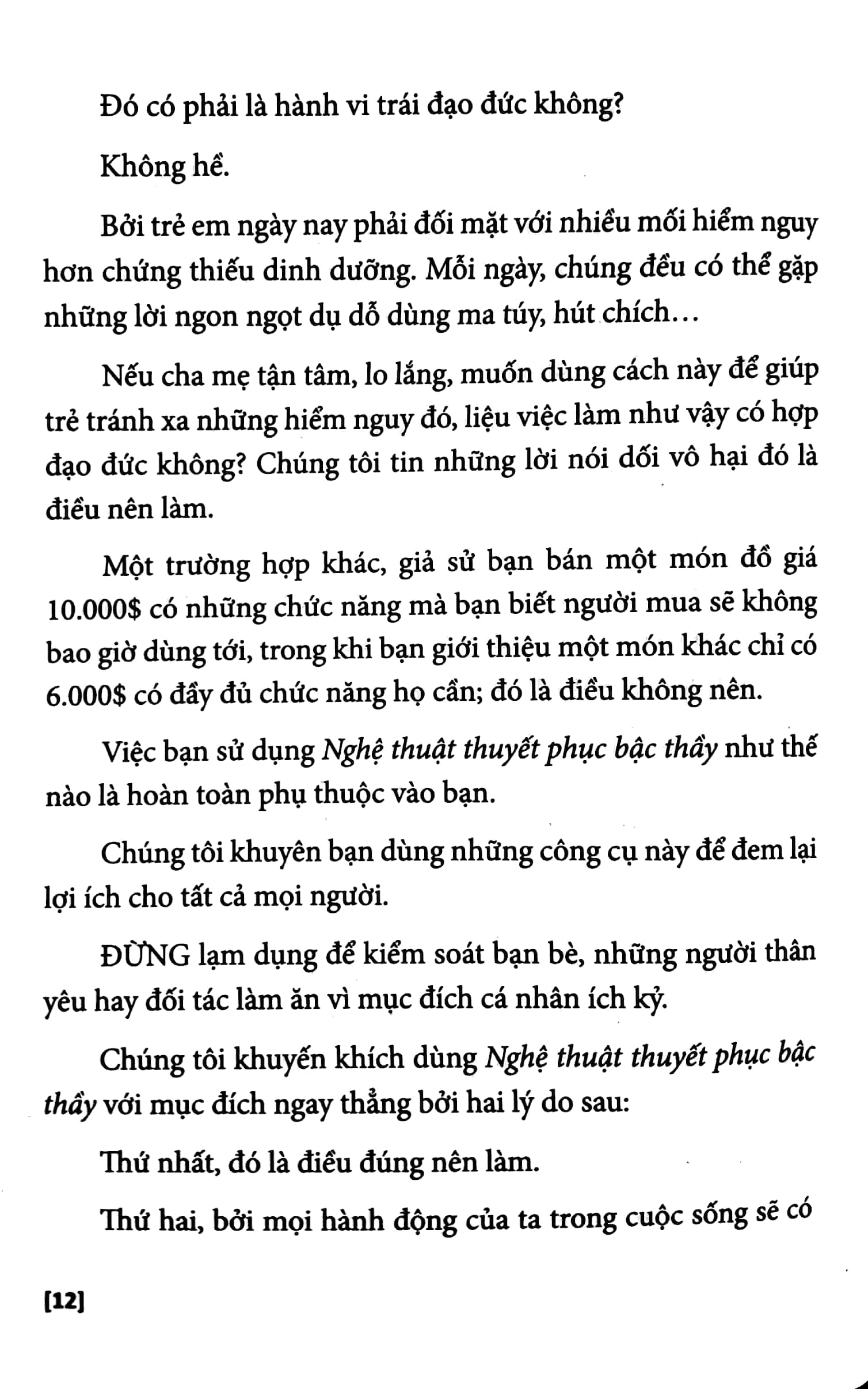 nghệ thuật thuyết phục bậc thầy