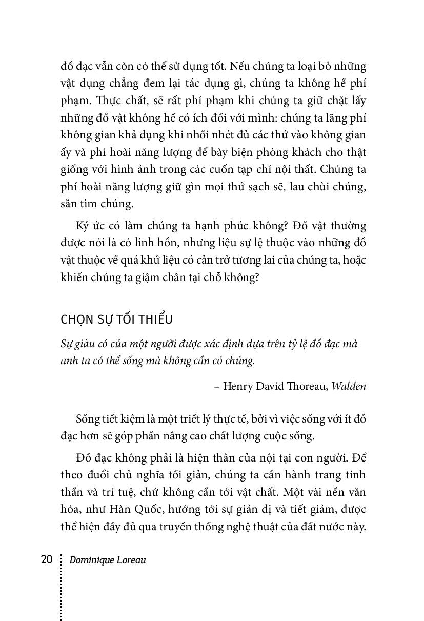nghệ thuật tối giản - có ít đi, sống nhiều hơn (tái bản 2018)