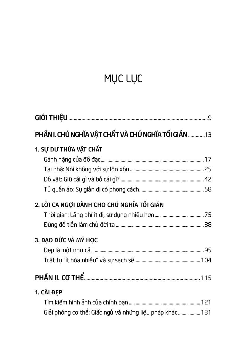 nghệ thuật tối giản - có ít đi, sống nhiều hơn (tái bản 2018)