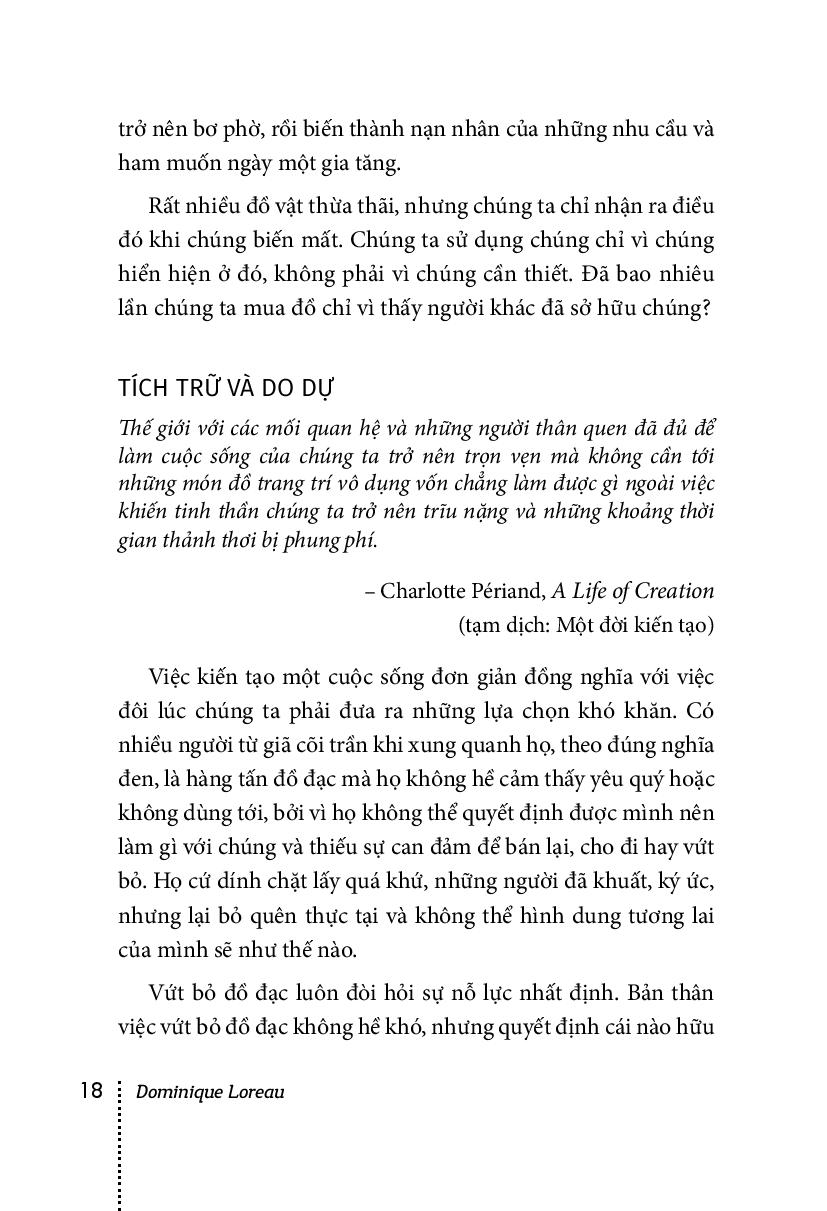 nghệ thuật tối giản - có ít đi, sống nhiều hơn (tái bản 2018)