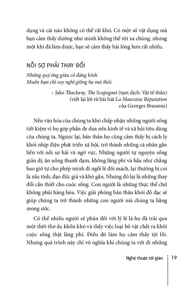 nghệ thuật tối giản - có ít đi, sống nhiều hơn (tái bản 2018)