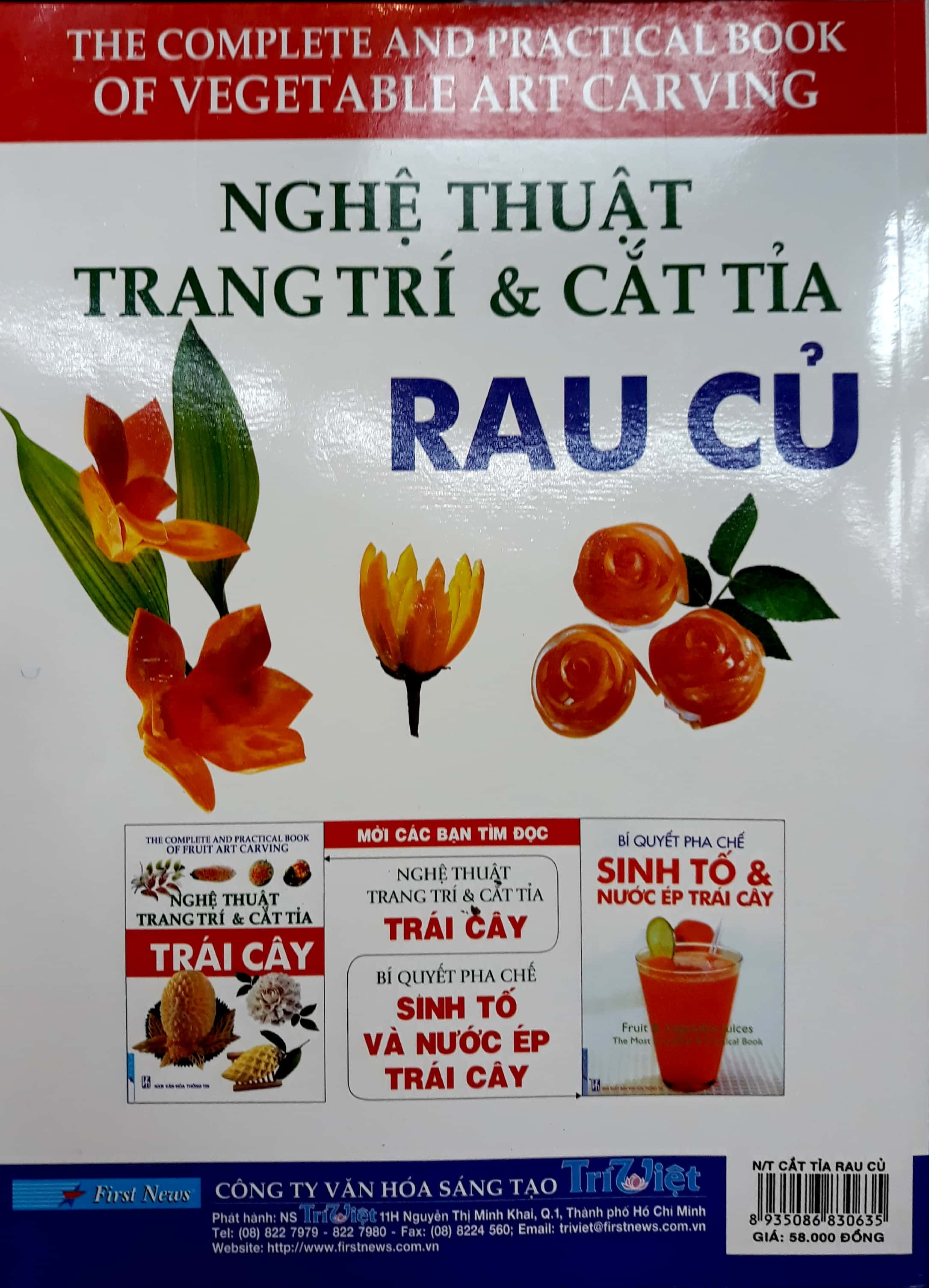nghệ thuật trang trí & cắt tỉa rau củ