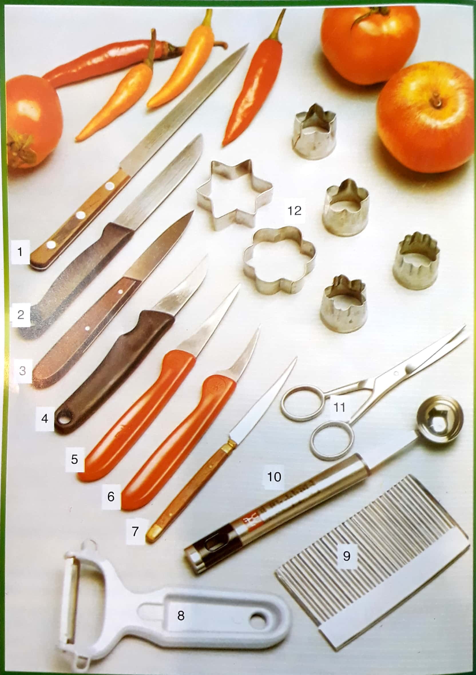 nghệ thuật trang trí & cắt tỉa rau củ