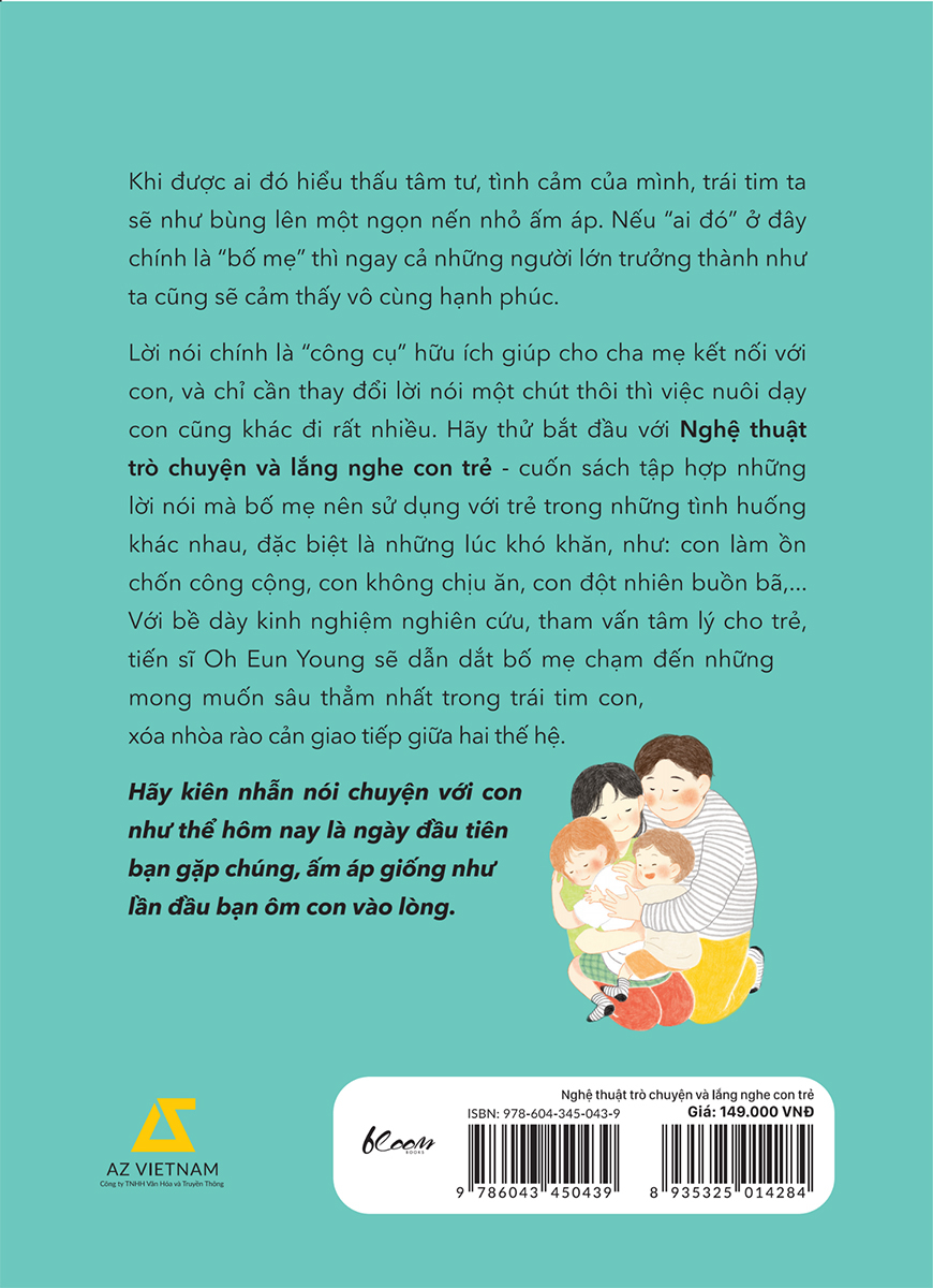 nghệ thuật trò chuyện và lắng nghe con trẻ - con ơi, con à