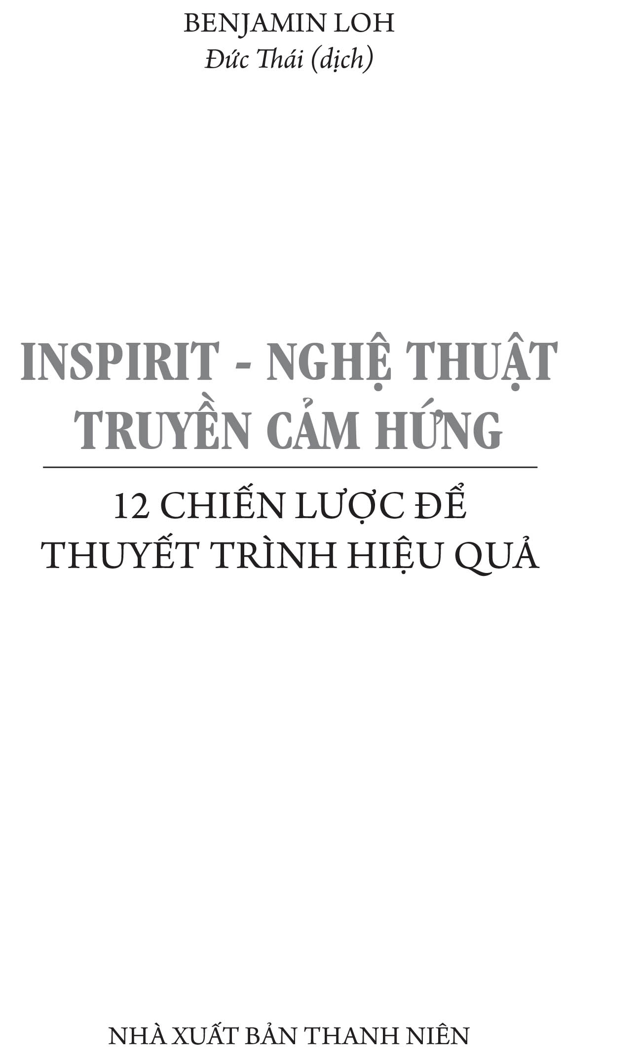 nghệ thuật truyền cảm hứng