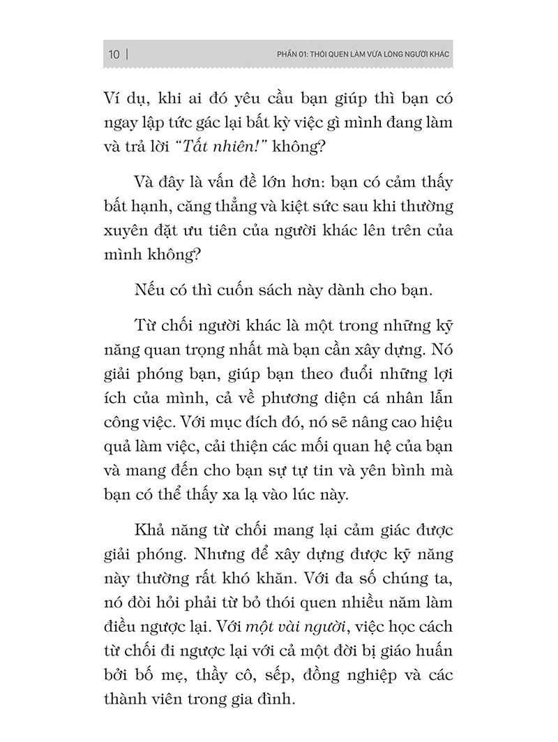 nghệ thuật từ chối - cách nói không mà vẫn có được sự đồng thuận