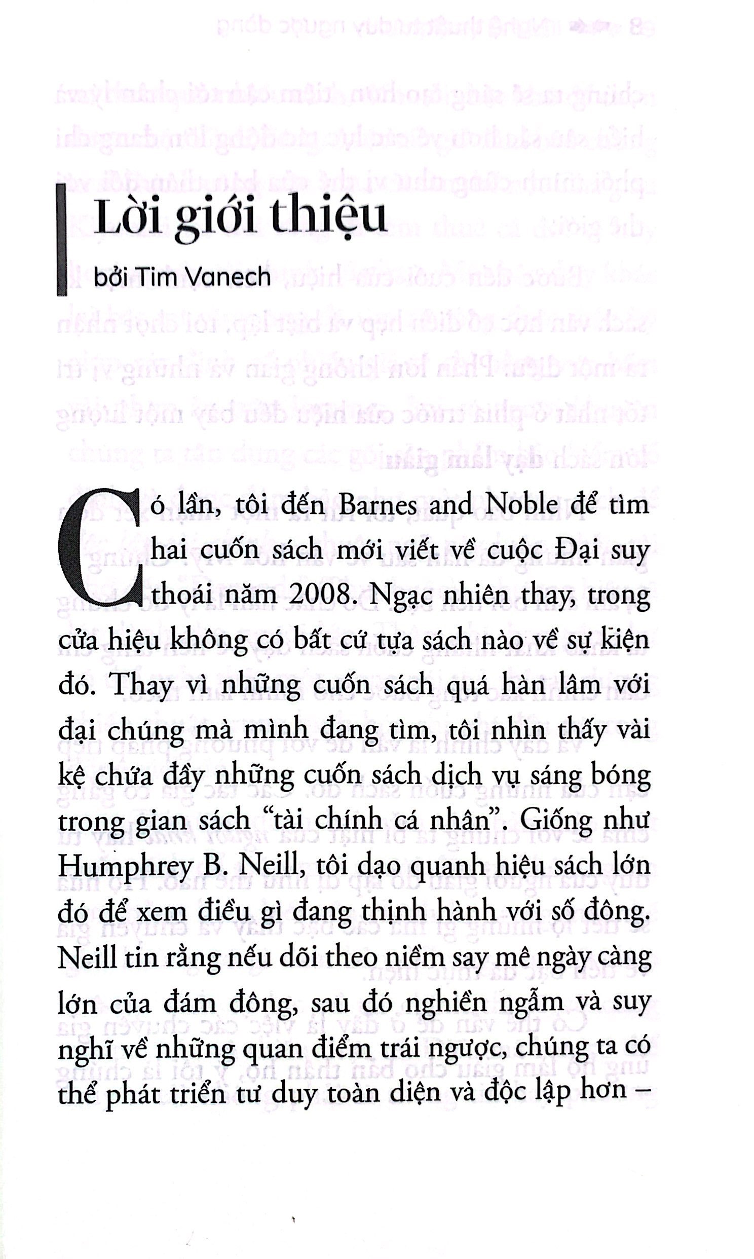 nghệ thuật tư duy ngược dòng