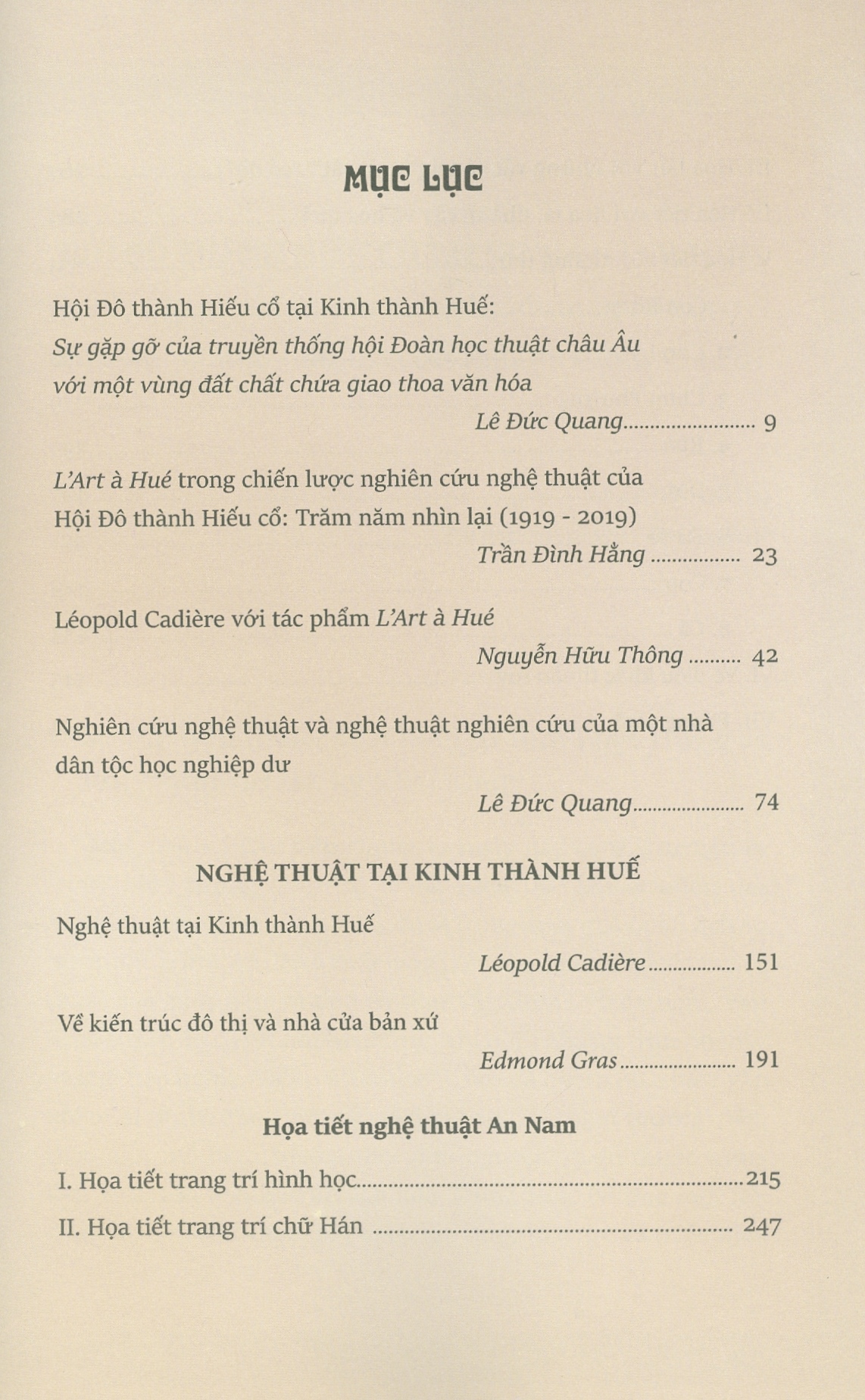 nghệ thuật và nghệ nhân vùng kinh thành huế