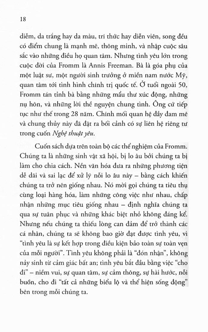 nghệ thuật yêu - the art of loving