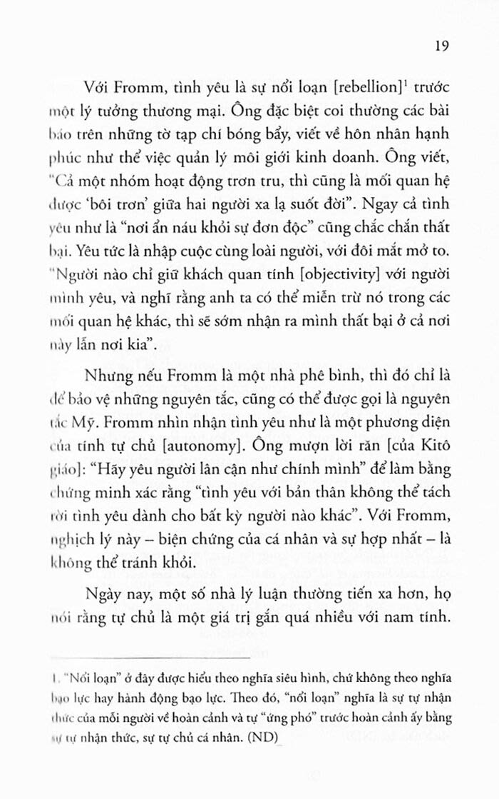 nghệ thuật yêu - the art of loving