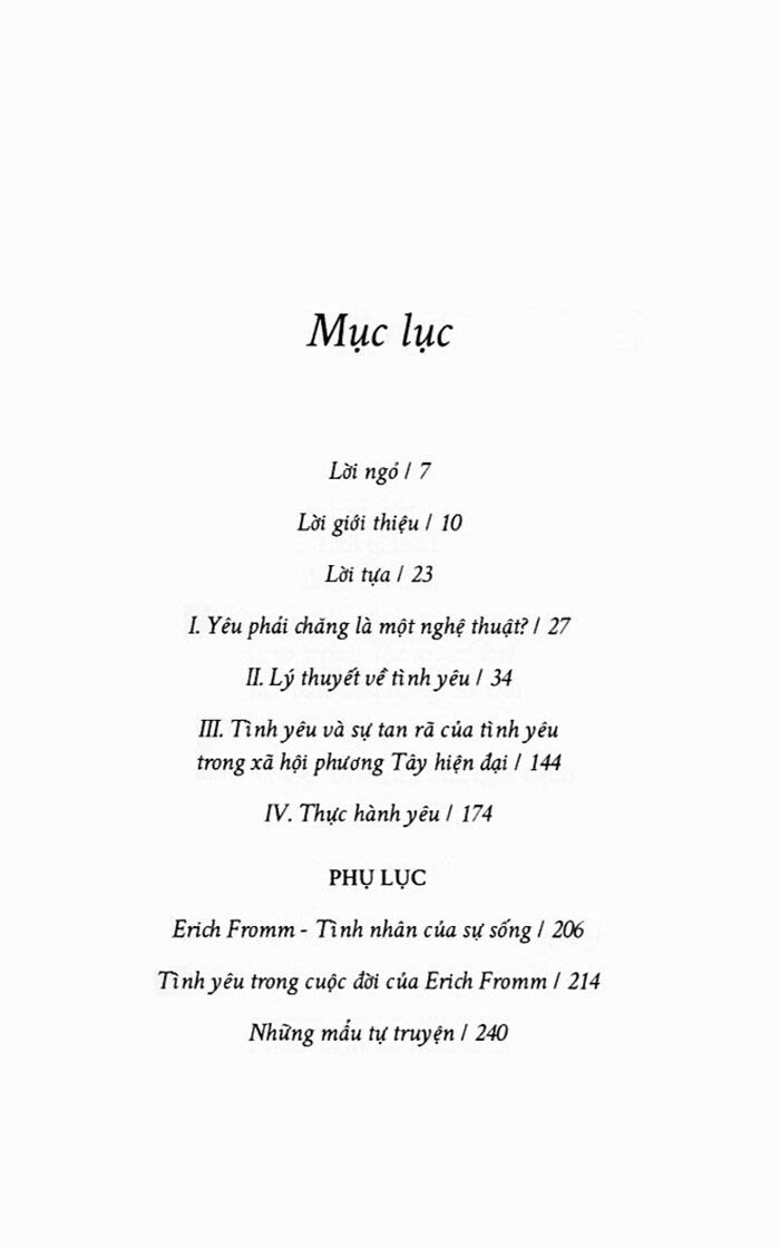 nghệ thuật yêu - the art of loving