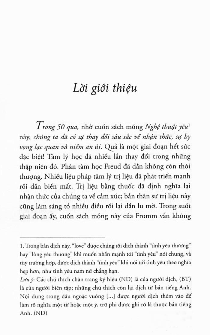 nghệ thuật yêu - the art of loving