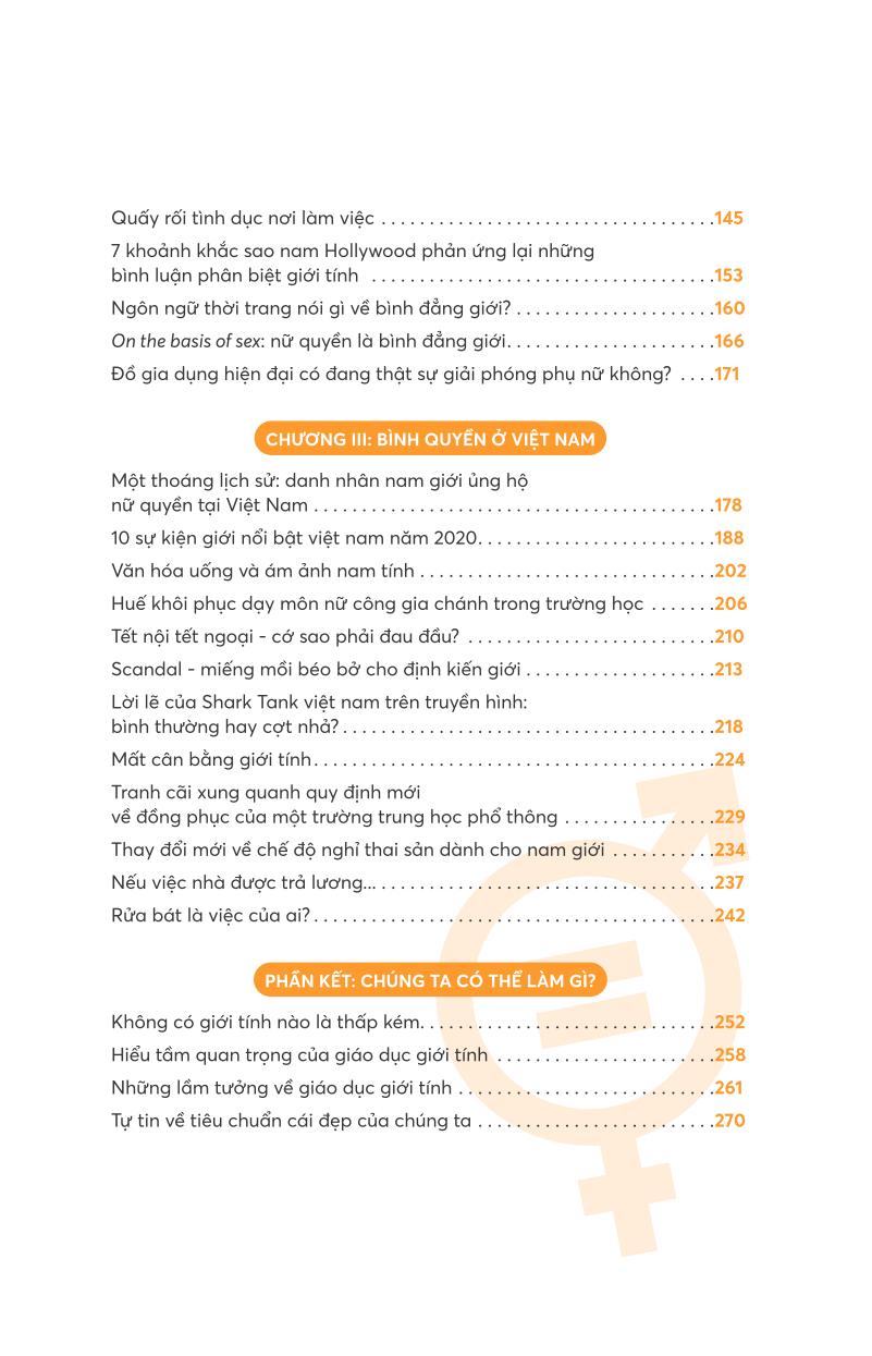 nghĩ bình đẳng, sống bình đẳng