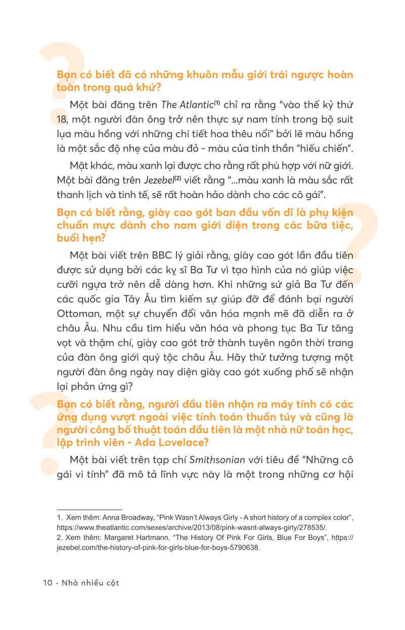 nghĩ bình đẳng, sống bình đẳng